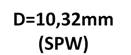 selbstschneidende Ösen 10,32mm (SPW) selbstschneidende Ösen 10,32mm (SPW)