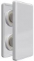 Deko-Magnetgriff rechteckig 40x80mm - Messing antik