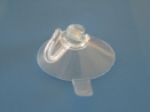 Saugnapf Durchmesser 50mm mit Polycarbonat-Haken und Abhebezunge